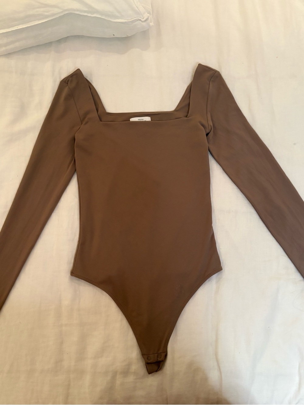Aritzia Original Contour Headway Squareneck Bodysuit